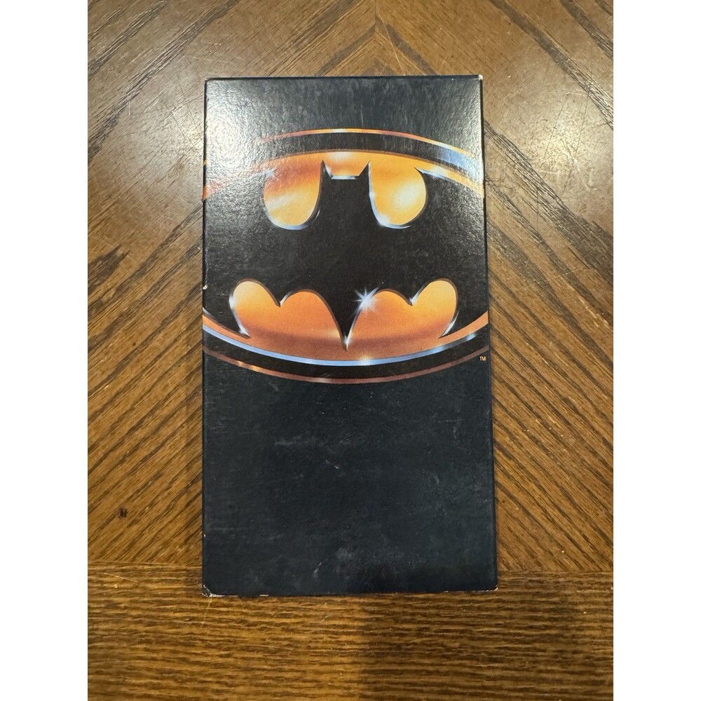 Batman VHS 1989 Michael Keaton Jack Nicholson Tim Burton DC